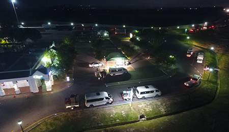 Solar cat eye road studs