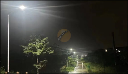 Solar street light
