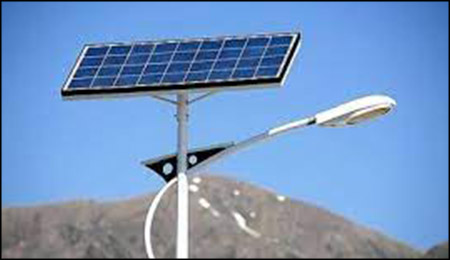 Solar street light