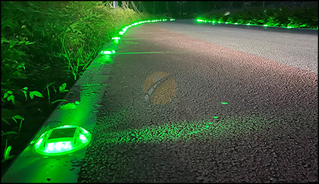 solar road studs