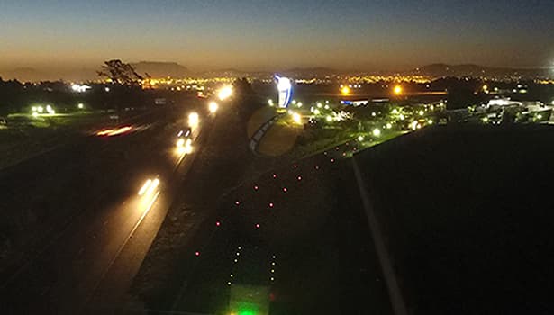 Comparison of Solar Cat Eye vs Traditional Cat Eye Road Studs on Motorway: Active LED Lighting (900m Visibility) vs Passive Reflection (≤100m Visibility), Enhancing Driver Reaction Time to ≥30 Seconds