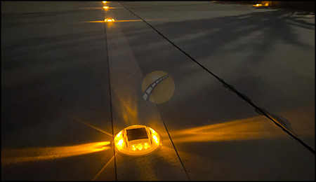 solar-road-stud-on-road