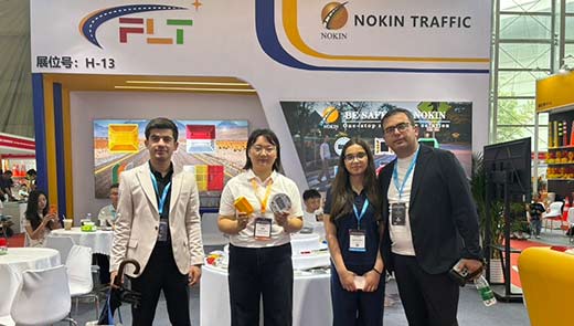 nokin-showcases-solar-road-studs-at-2026-shanghai-intertraffic-expo