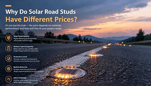 why-do-solar-road-studs-have-different-prices