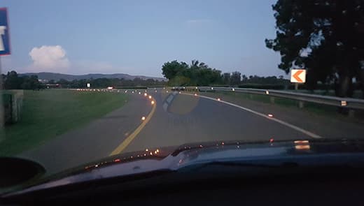 solar-road-studs-affect-vehicle-speed