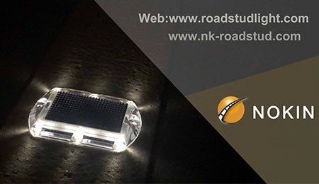 Solar Road Studs on road