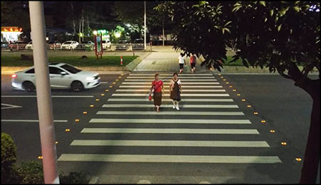 solar-road-studs-on-zebra-crossing