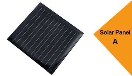 solar panel of solar studs