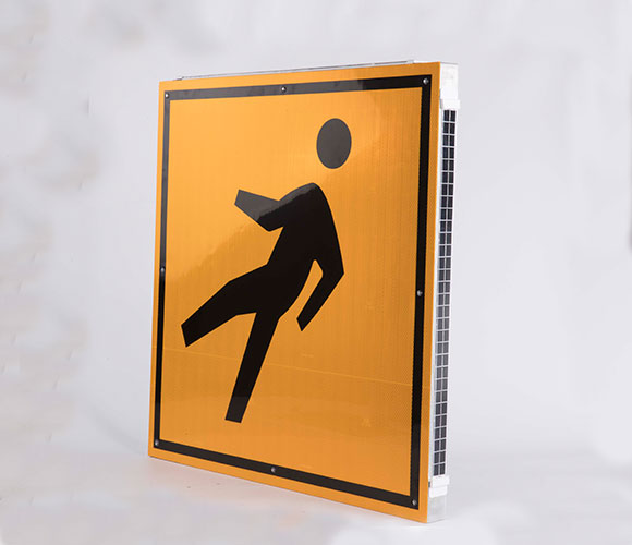 Solar Powered Pedestrian Crossing