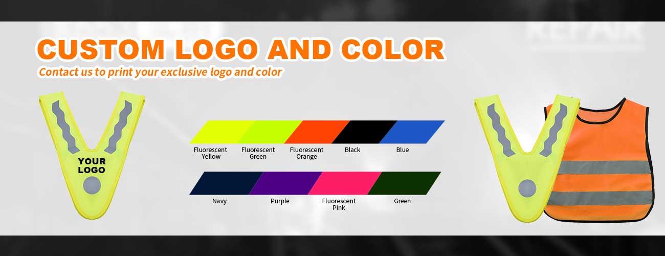 custom Kids Reflective Vest