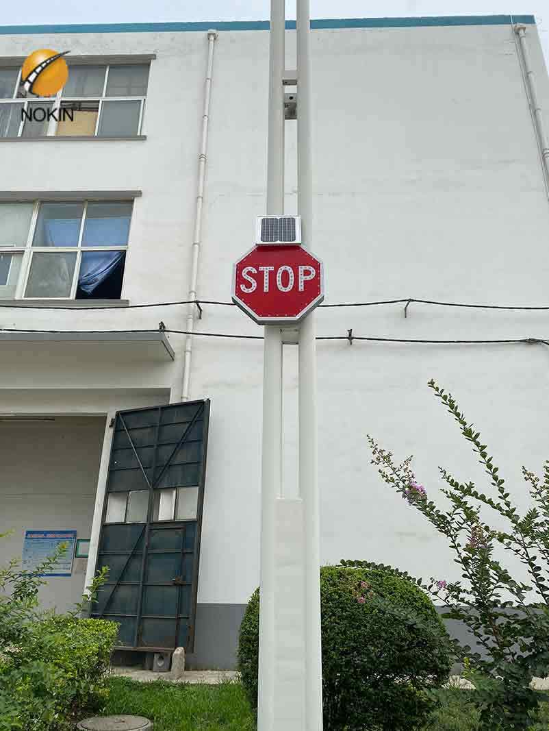 MUTCD flashing led stop sign R1-1