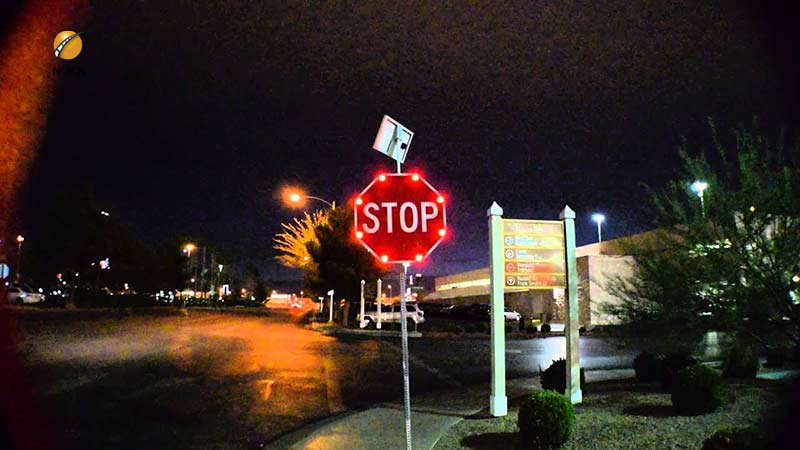 Octagonal led stop sign for sale