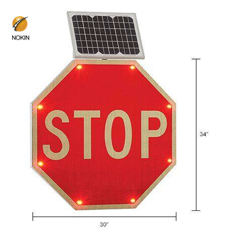 Octagonal led stop sign price