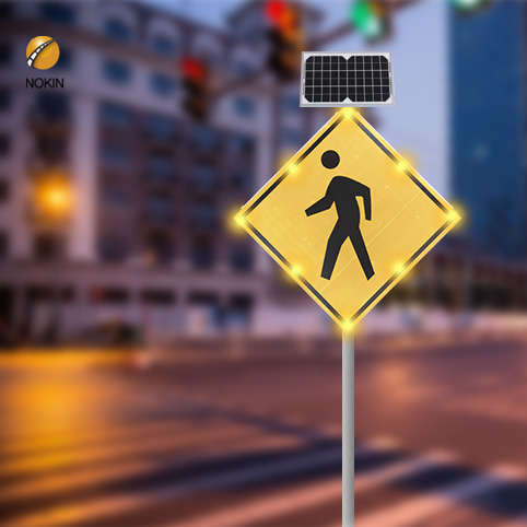 Solar flashing Pedestrian Crossing for sale