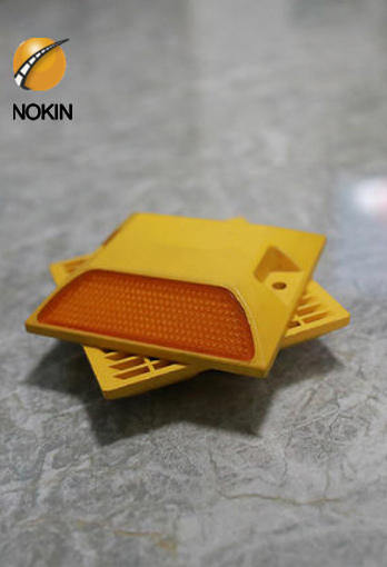 amber ABS solar road stud supplier