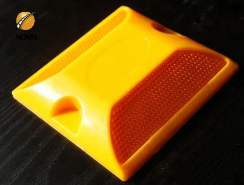 amber Plastic raised pavement marker factory