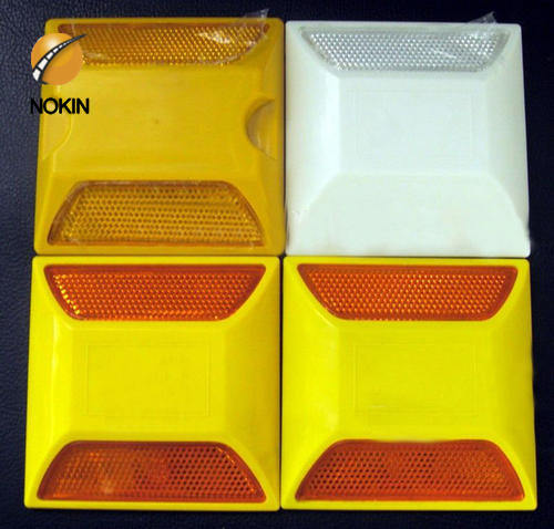 amber Plastic road marker supplier