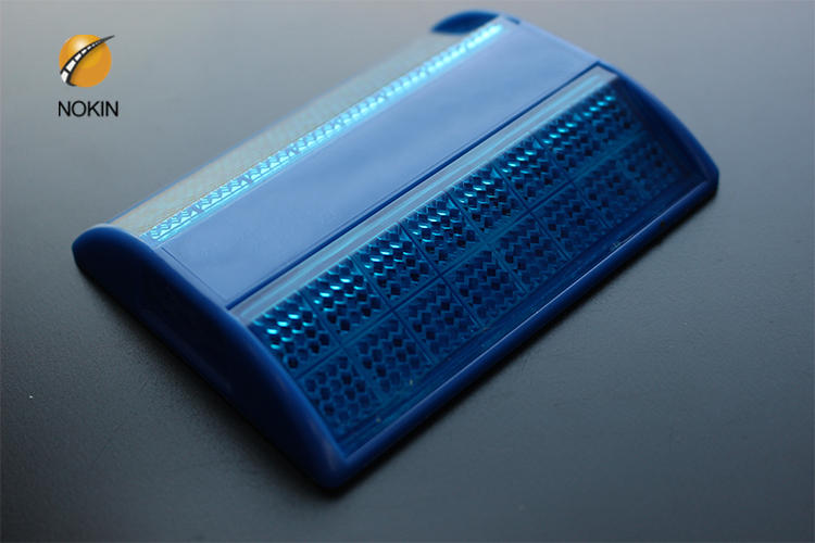 blue ABS road stud supplier