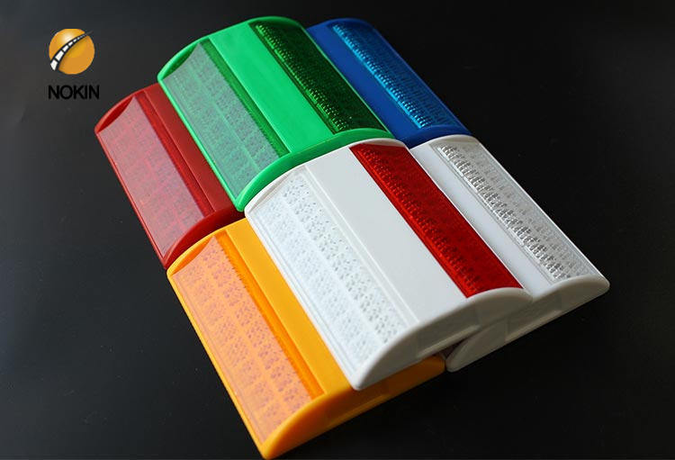 green Plastic raised pavement marker company