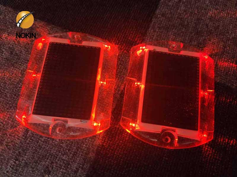 red ABS solar road marker supplier