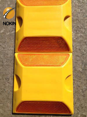 yellow ABS raised pavement marker factory