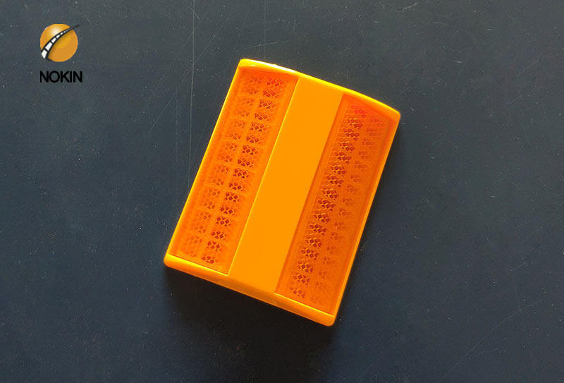 yellow Plastic road stud factory