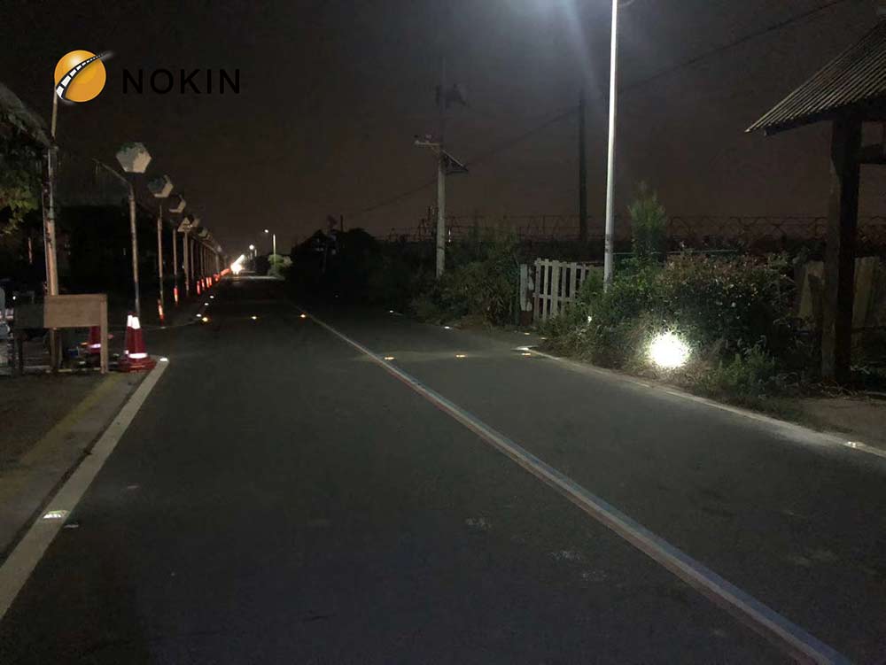 Aluminum Solar Cat Eyes For Walkway