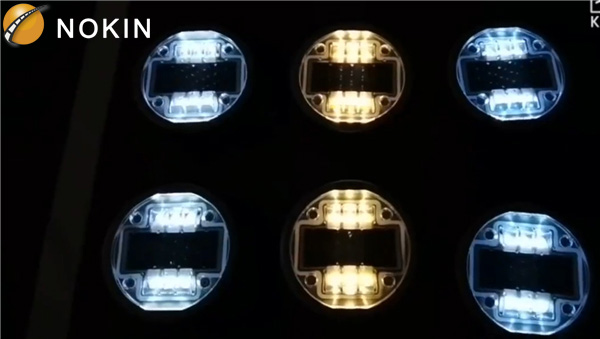 Aluminum Solar Raised Pavement Marker For Port