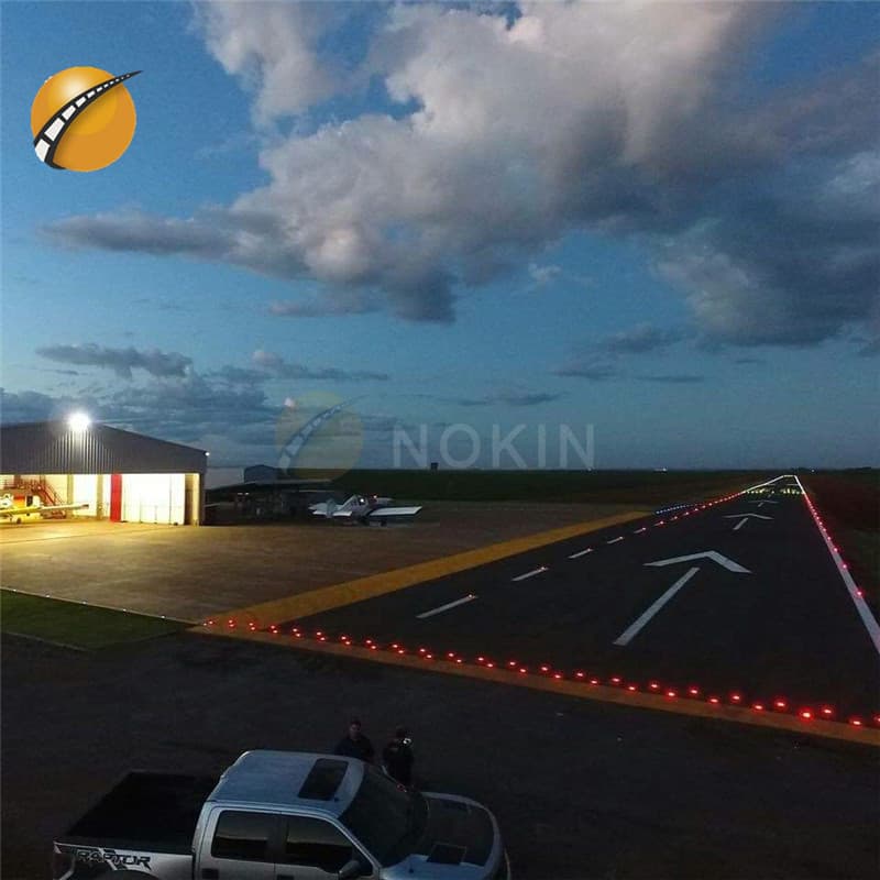 LED Solar Road Studs in The Airport