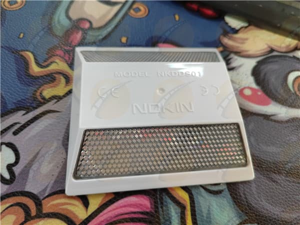 plastic reflective road studs on motorway