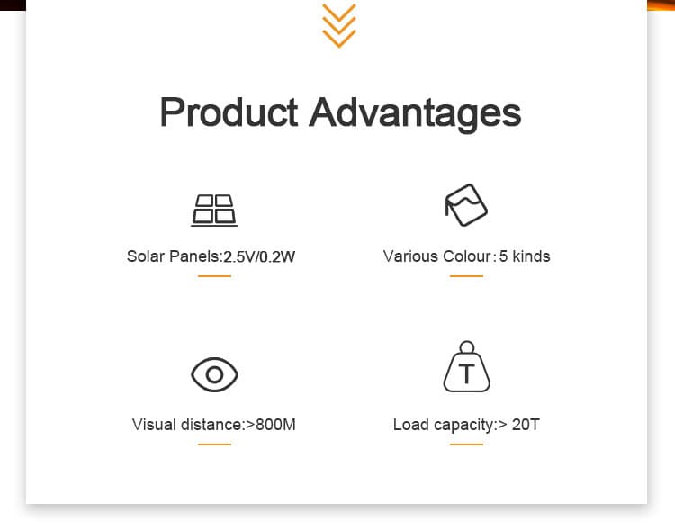 Flashing Solar Road Stud