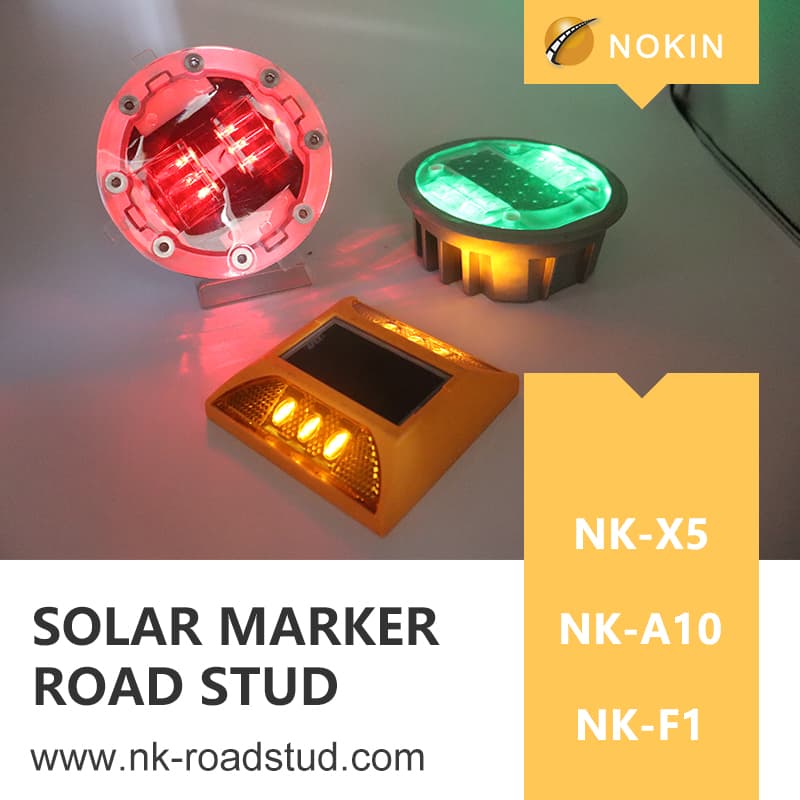 Unidirectional Solar Road Stud For Road Safety