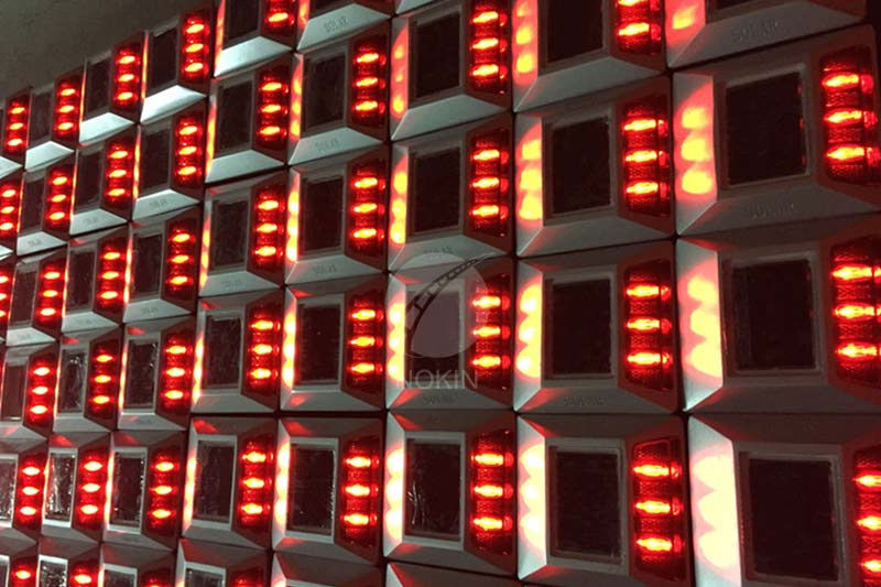 solar road marker for Pedestrian Crossing Installation solar powered