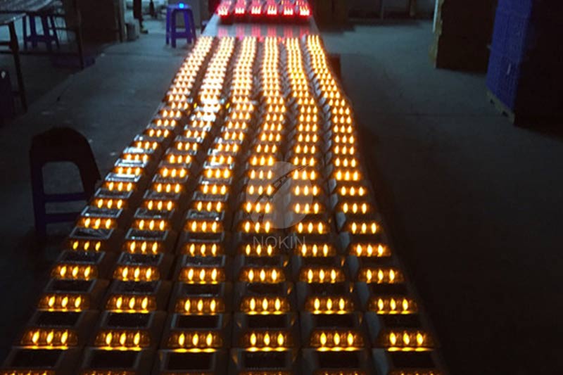 solar road marker for Pedestrian Crossing Installation solar powered