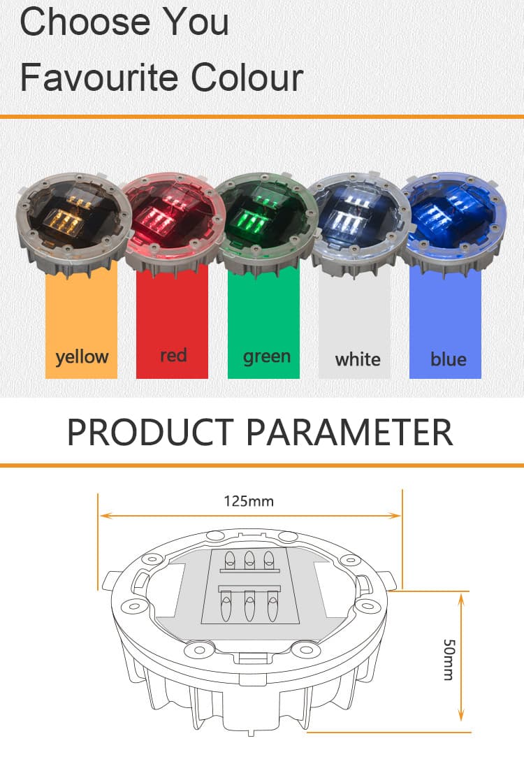 nokin solar led road stud