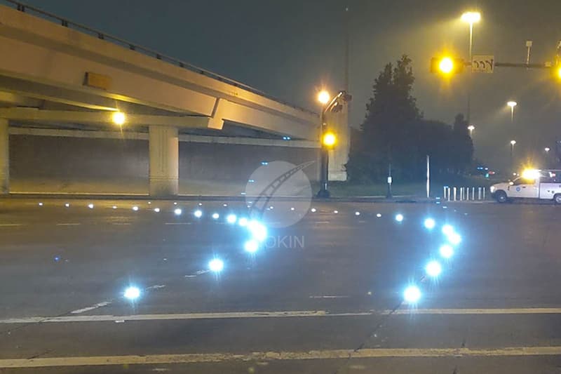 solar road stud for bridge IP68 reflector