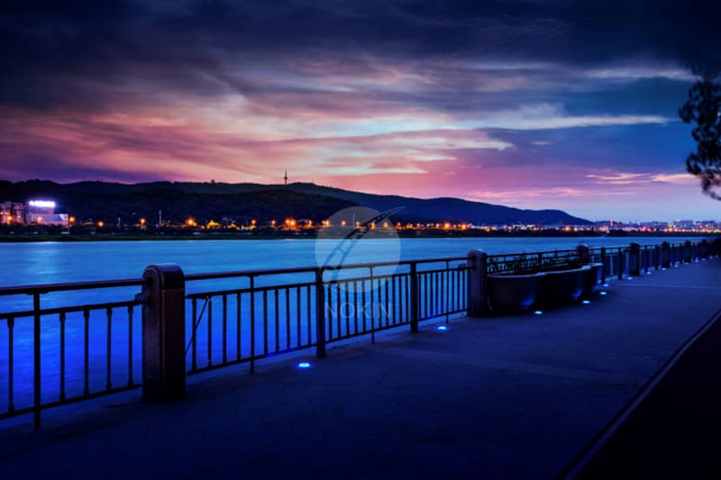 solar road stud for path IP68