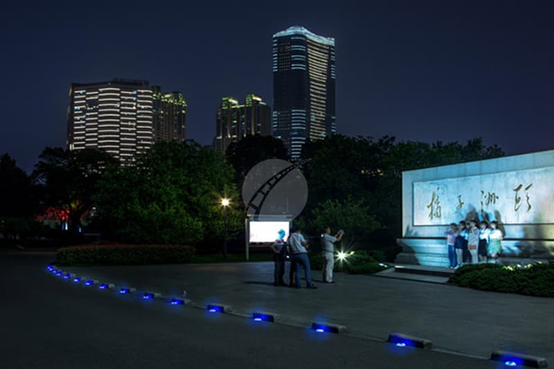 solar road stud for path IP68