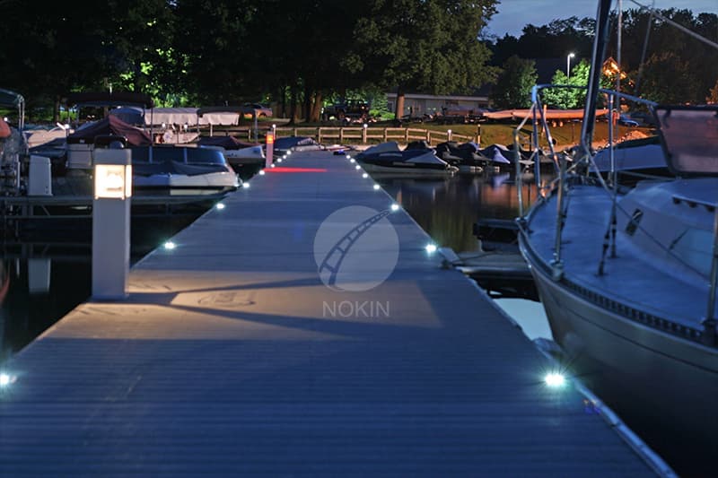 solar powered road marker for truck Installation