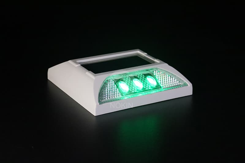 solar road stud for freeway Installation