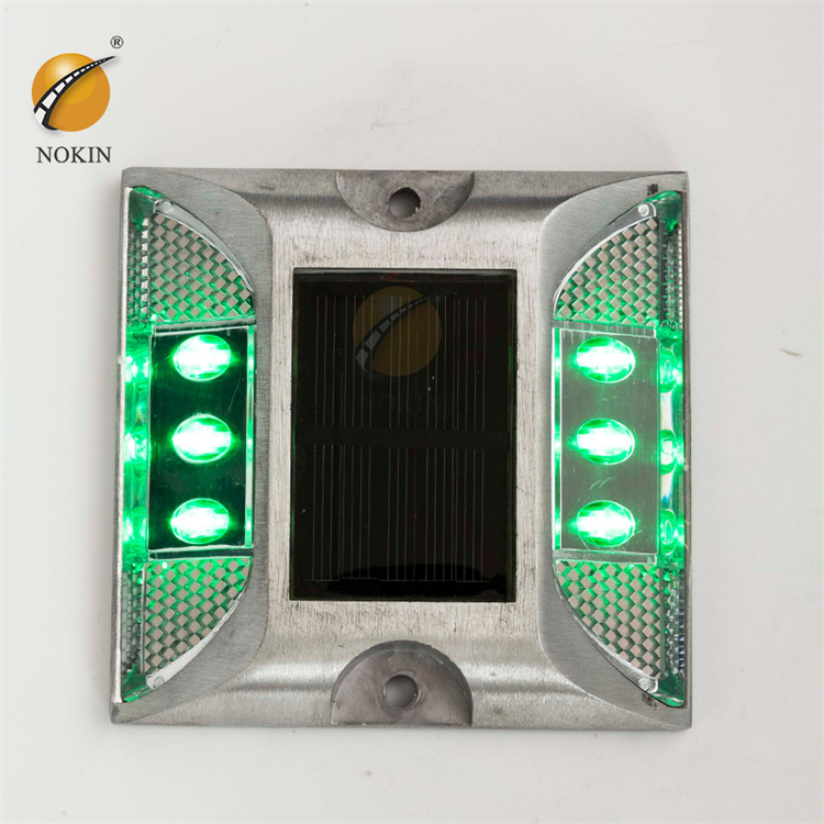 Colorful Flashing Road Stud Light Decorating the Road