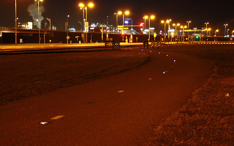NK-RS-A6-1 Solar Road Stud Can Be Used in the Urban Road