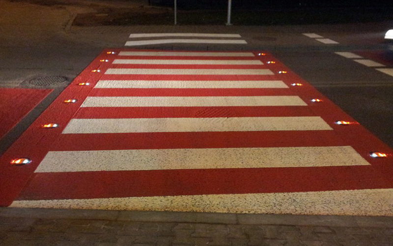 china solar led road marker for Pedestrian Crossing Safety