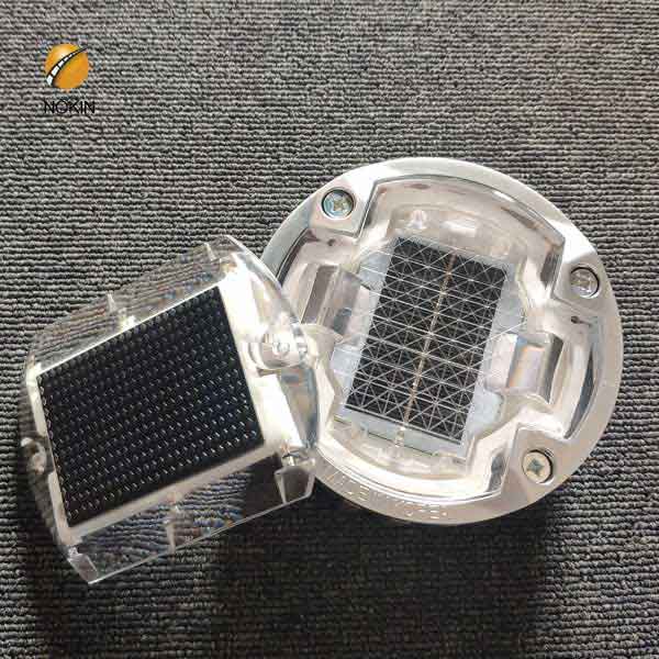 solar road stud tunnel tempered glass wired