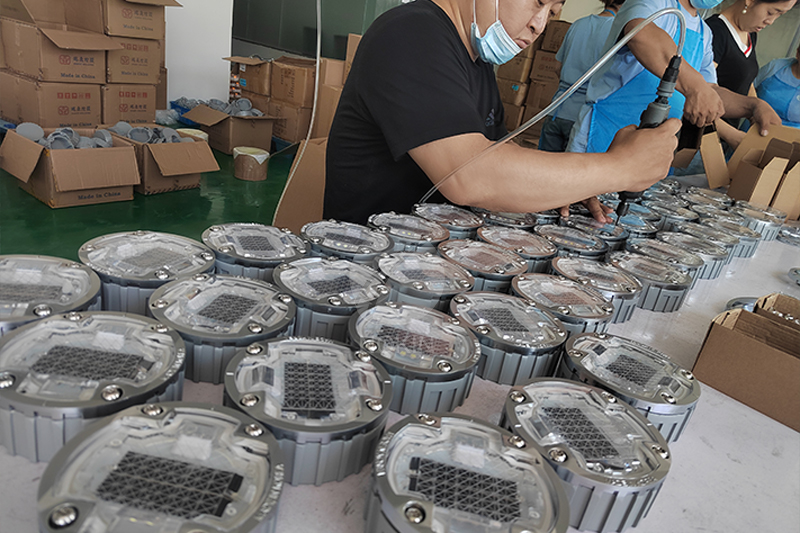 solar road stud expressway ABS