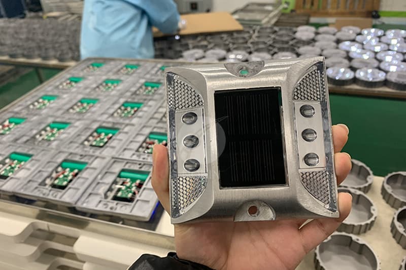 solar road reflector stud basement parking stainless steel wire