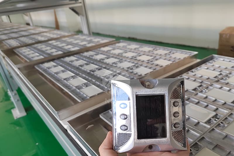 PC led solar pavement marker garden