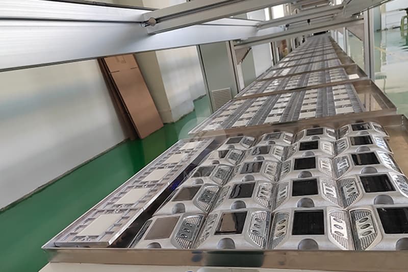 aluminum led solar road stud driveway light urban rd national standard cast