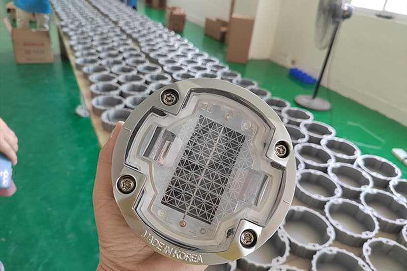 solar road stud reflector pathway ABS reflective