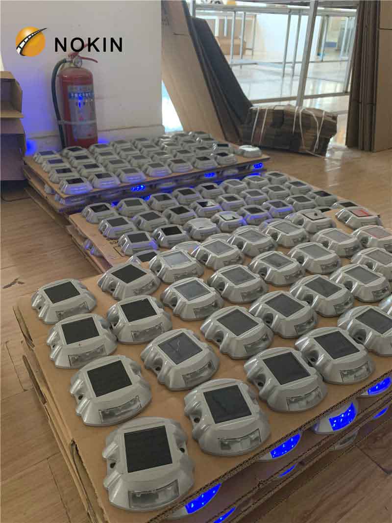 solar road stud pathway abs plastic gps